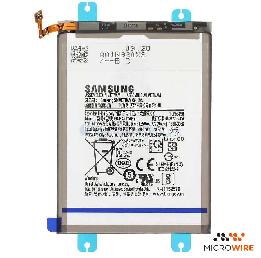Substituição de Bateria - Samsung Galaxy A12